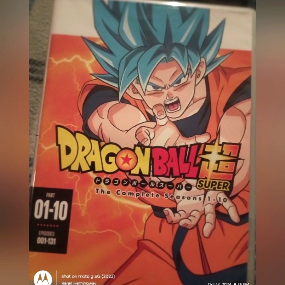 SUPER DRAGON BALL Z DVD'S